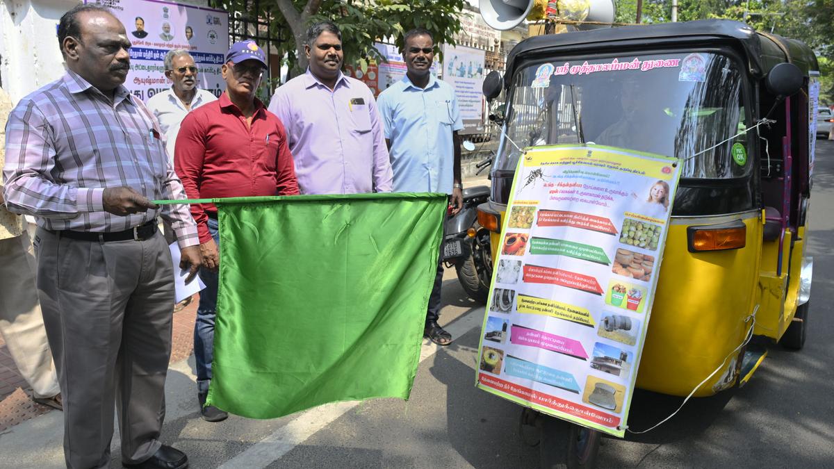 Mobile awareness campaign on dengue, chikungunya infections rolled out in Puducherry