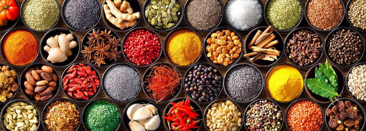 Herbal ingredients and spices