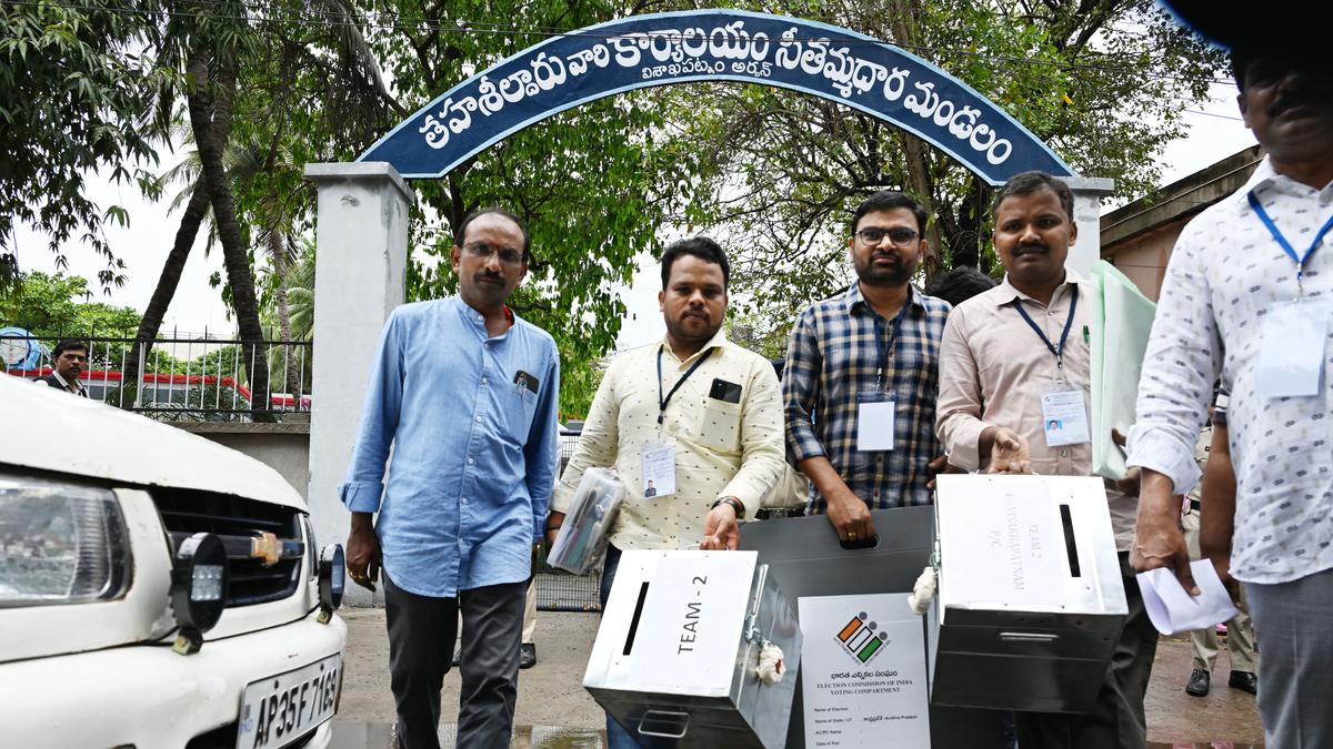 ‘Vote-from-home’ begins in Visakhapatnam district