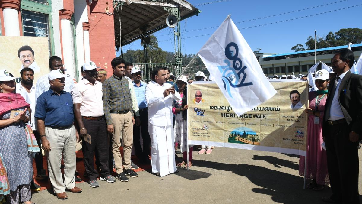 Heritage walk organised in the Nilgiris 