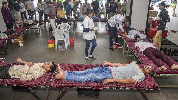 Over 87,000 people donated blood: Centre