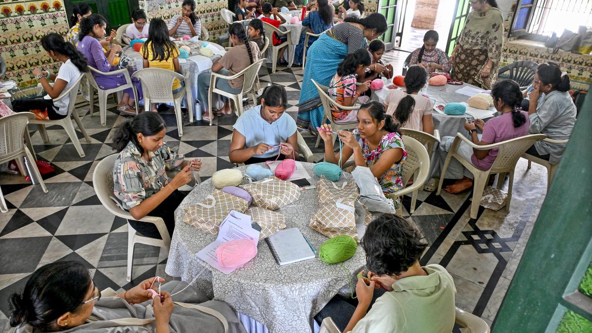 Summer crochet workshop begins at Hawa Mahal (Andhra Pradesh)