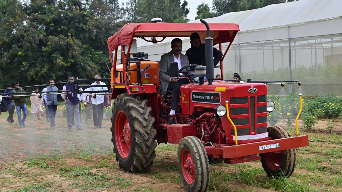 UAS-B’s Krishi Mela on theme ‘climate-smart digital farming’ to feature drones for coconut-plucking, AI-based farm machinery