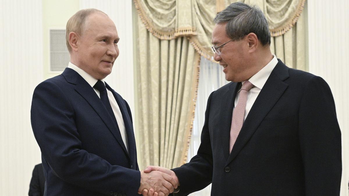 Putin meets China’s Premier Li as Moscow and Beijing deepen their relations