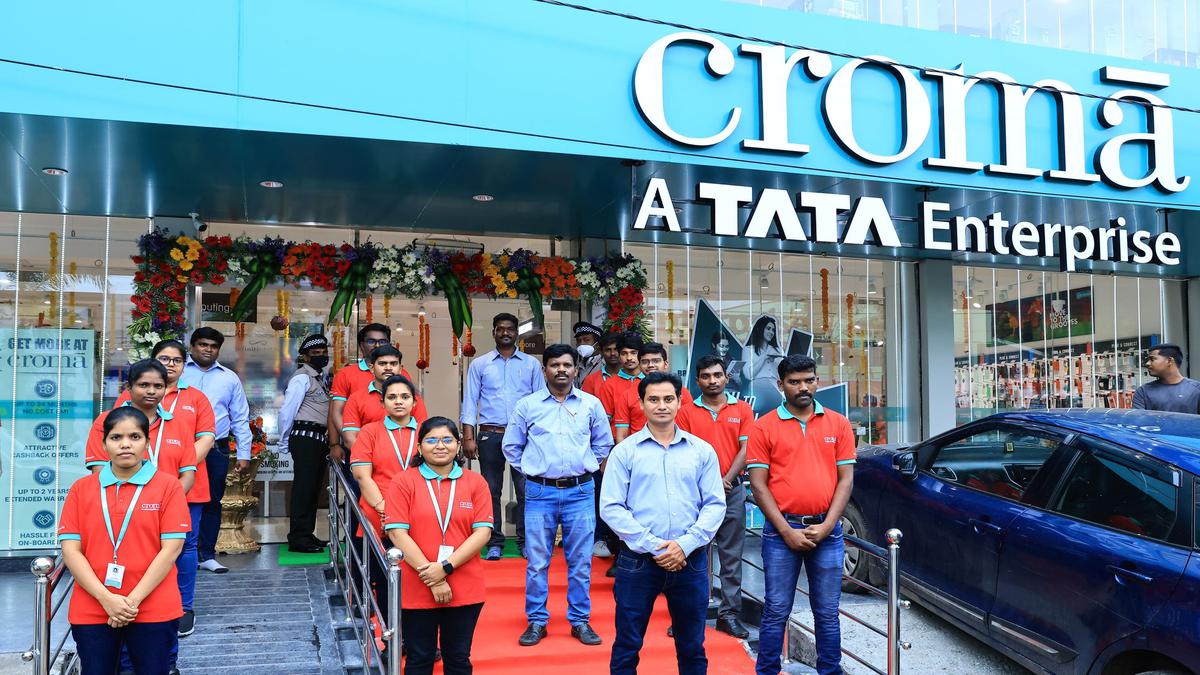 Croma opens store in Vijayawada - The Hindu