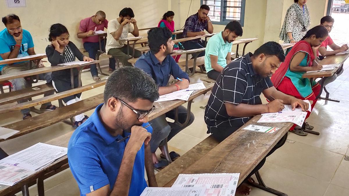 Karnataka Examination Authority restricts all forms of head cover in recruitment exams on November 18 and 19 to avoid bluetooth malpractice