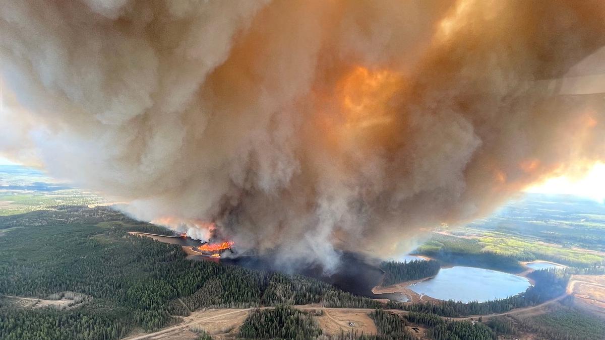 In Frames | Canadian wildfires choking U.S.
