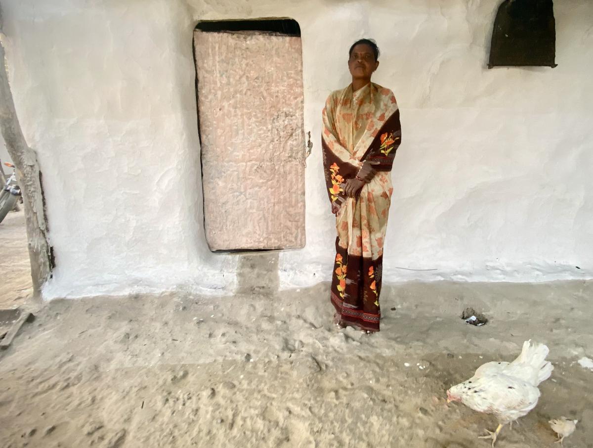 Savita Bhiwalkar, an Anganwadi worker in Yavatmal.