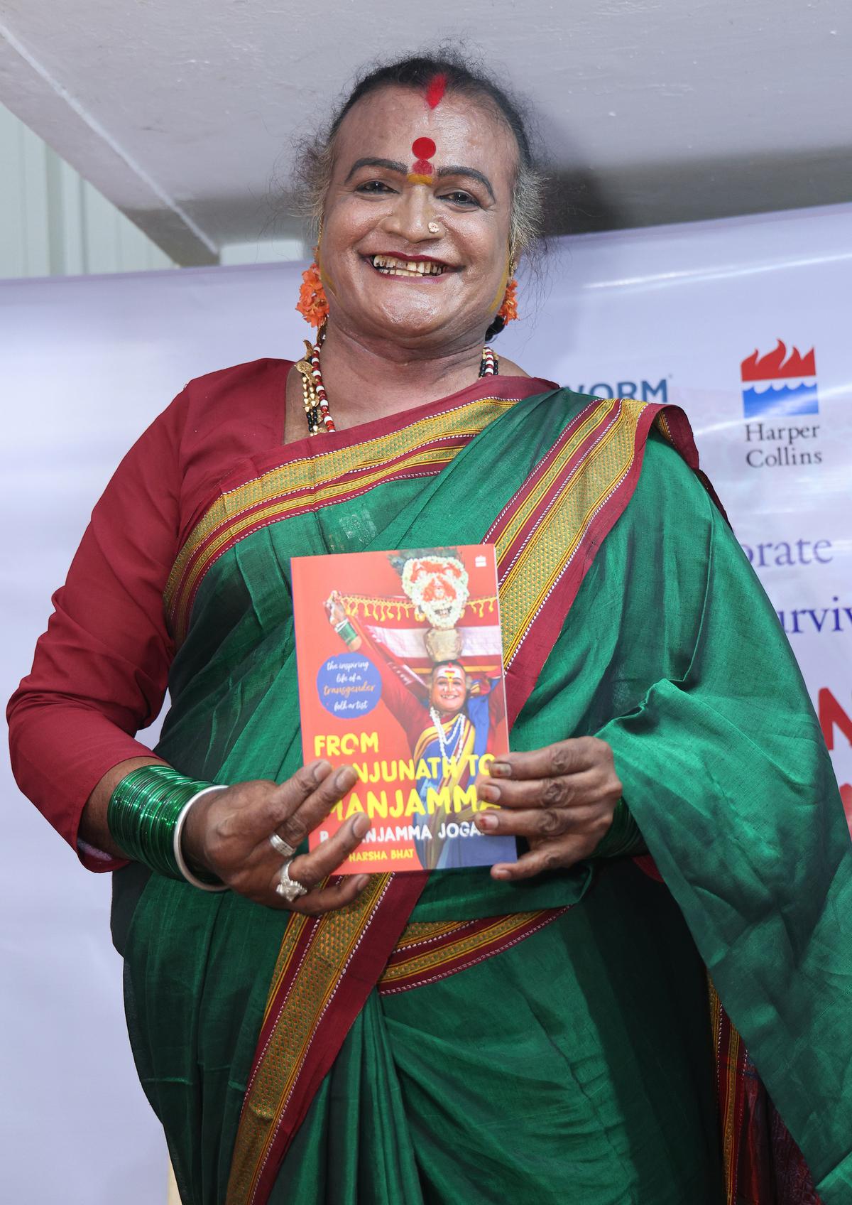 Manjamma at the launch of her autobiography recently in Bengaluru