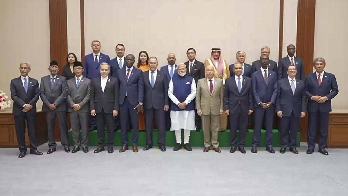PM Modi meets BRICS Foreign Ministers