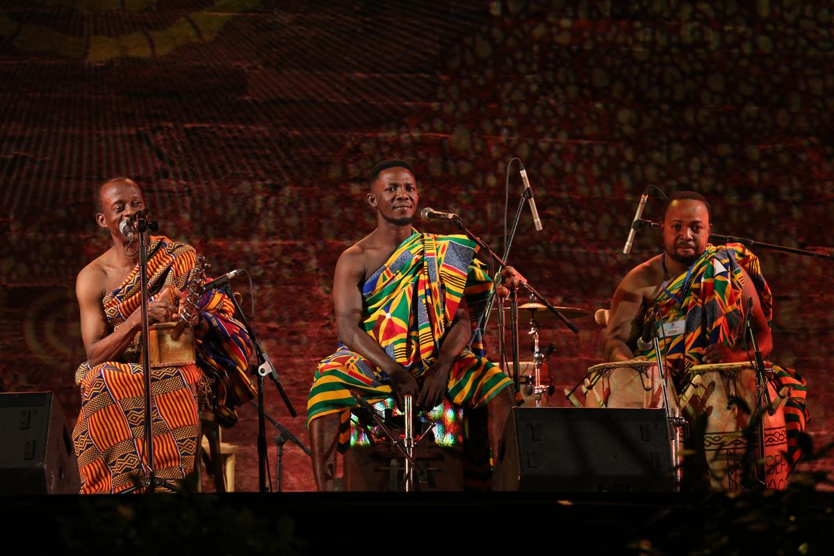 The Osei Kwame Korankye Ensemble from Ghana