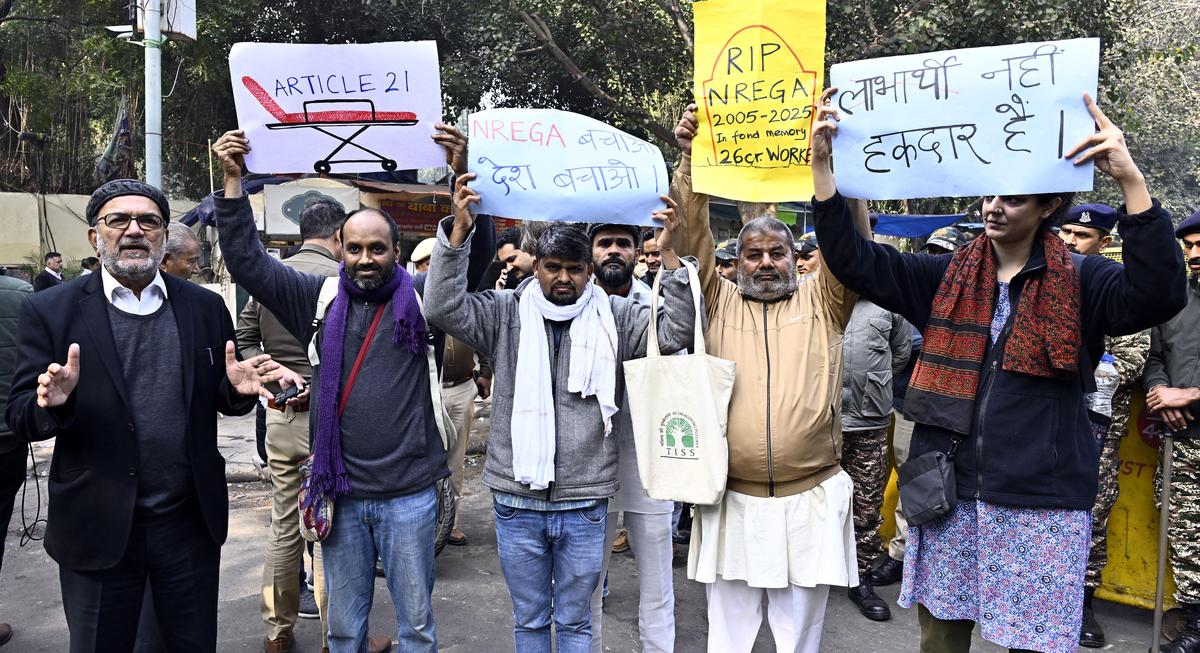 Govt. to launch nationwide awareness campaign on VB-G RAM G scheme - The Hindu