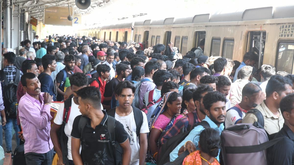 Cancellation of local trains on Sundays leaves commuters high and dry