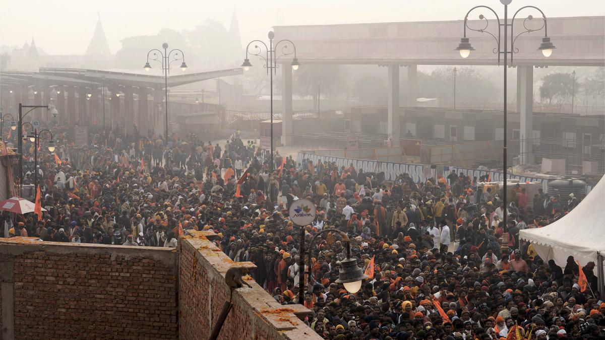 Devotees queue up in droves as Ram temple in Ayodhya opens doors for public