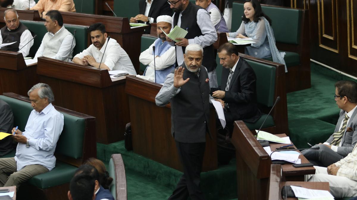 BJP MLA stages walkout from Jammu & Kashmir Assembly over government's 'non-serious' attitude