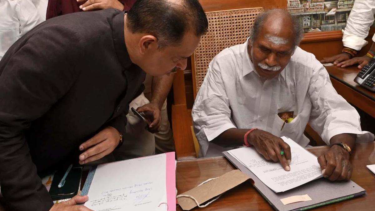 Now, Puducherry’s socio-economic development will be accelerated, says Rangasamy