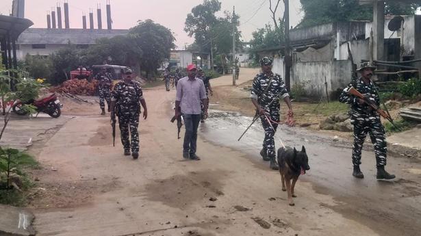 Sniffer dogs deployed in forest fringe areas of Jayashankar Bhupalpally district
