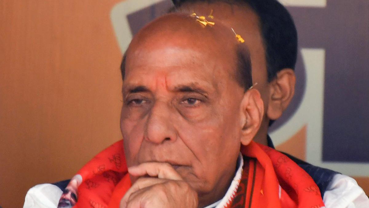 Union Defence Minister Rajnath Singh to take part in roadshow at Anakapalli on April 24