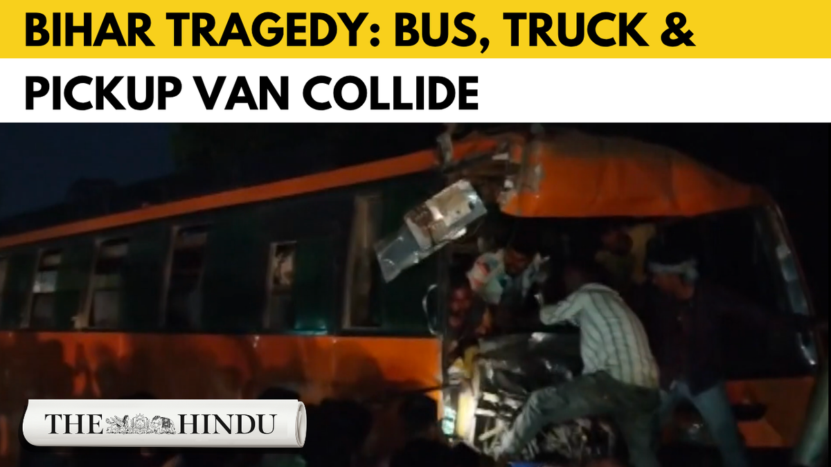 Watch: Many killed in multi-vehicle collision in Bihar’s Katihar