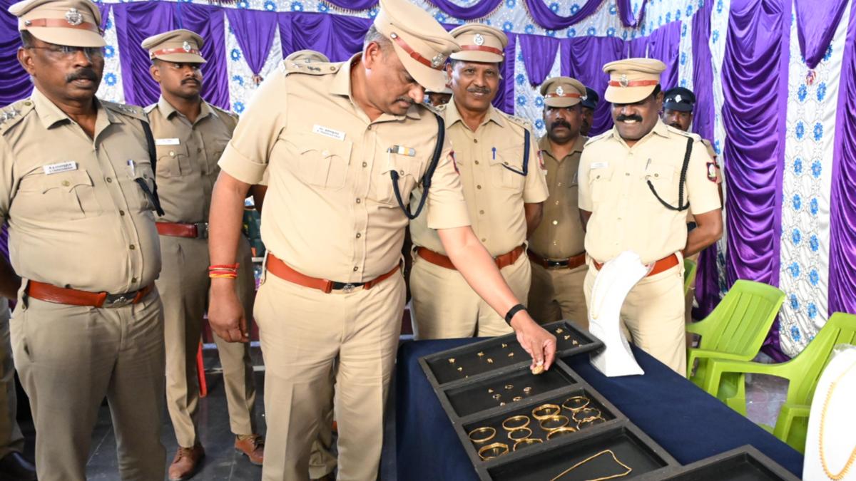 50 sovereigns of burgled gold jewellery recovered in Krishnagiri