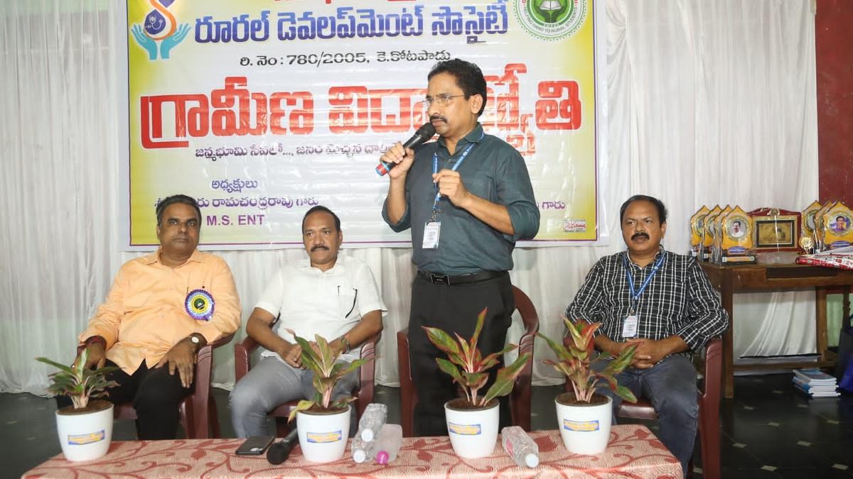 60 students presented ‘Grameena Vidya Jyothi 2025’ awards