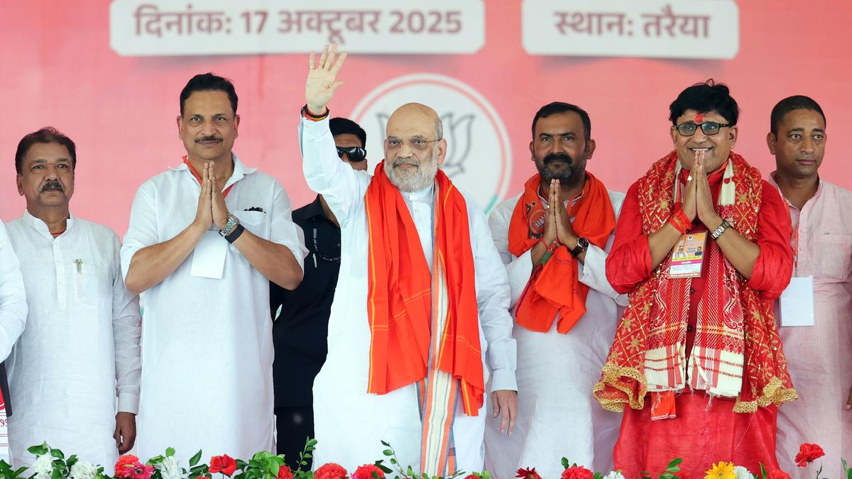 Don’t repose trust in ‘jungle raj wearing a new mask’: Amit Shah