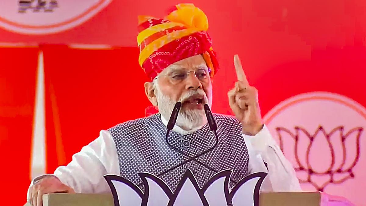 Rajasthan’s culture in danger because of appeasement under Congress rule, says PM Modi