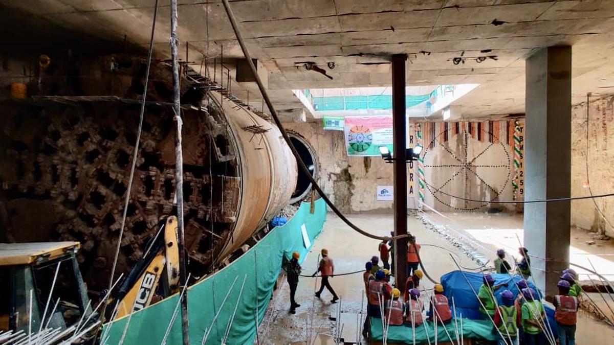 Tunnel boring machine Rudra achieves breakthrough