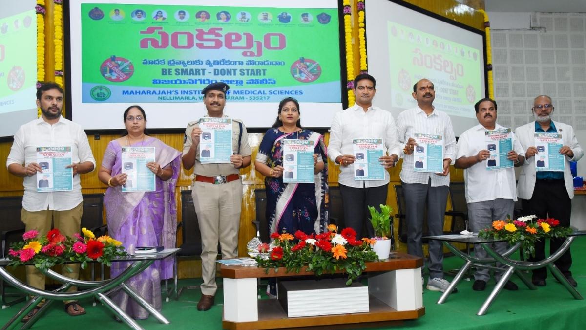 A.P. Home Minister launches anti-drug abuse programme in Vizianagaram