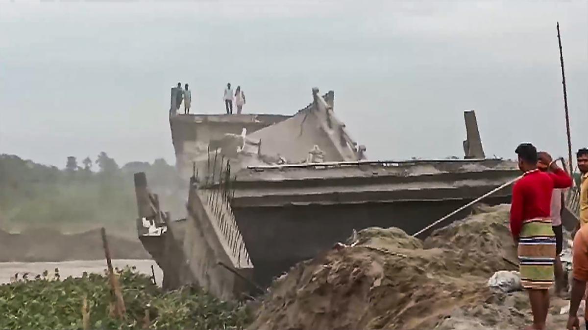 Another bridge collapses in Bihar, seventh such incident in 15 days