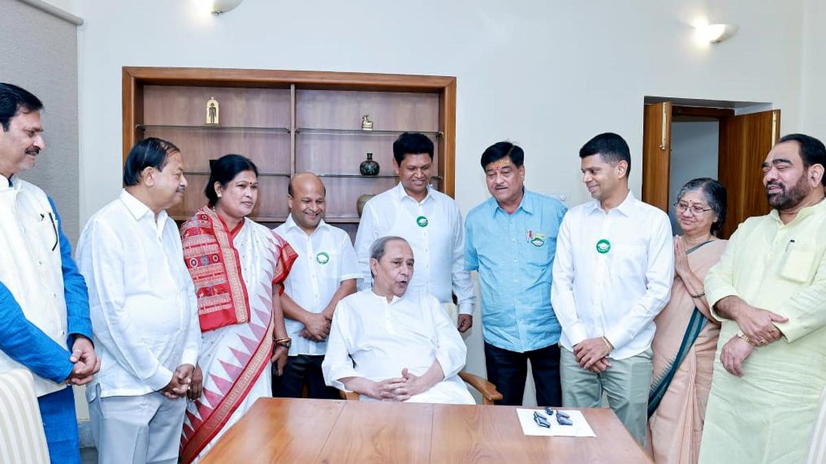 Former bureaucrat V K Pandian joins BJD in presence of Odisha CM Naveen Patnaik