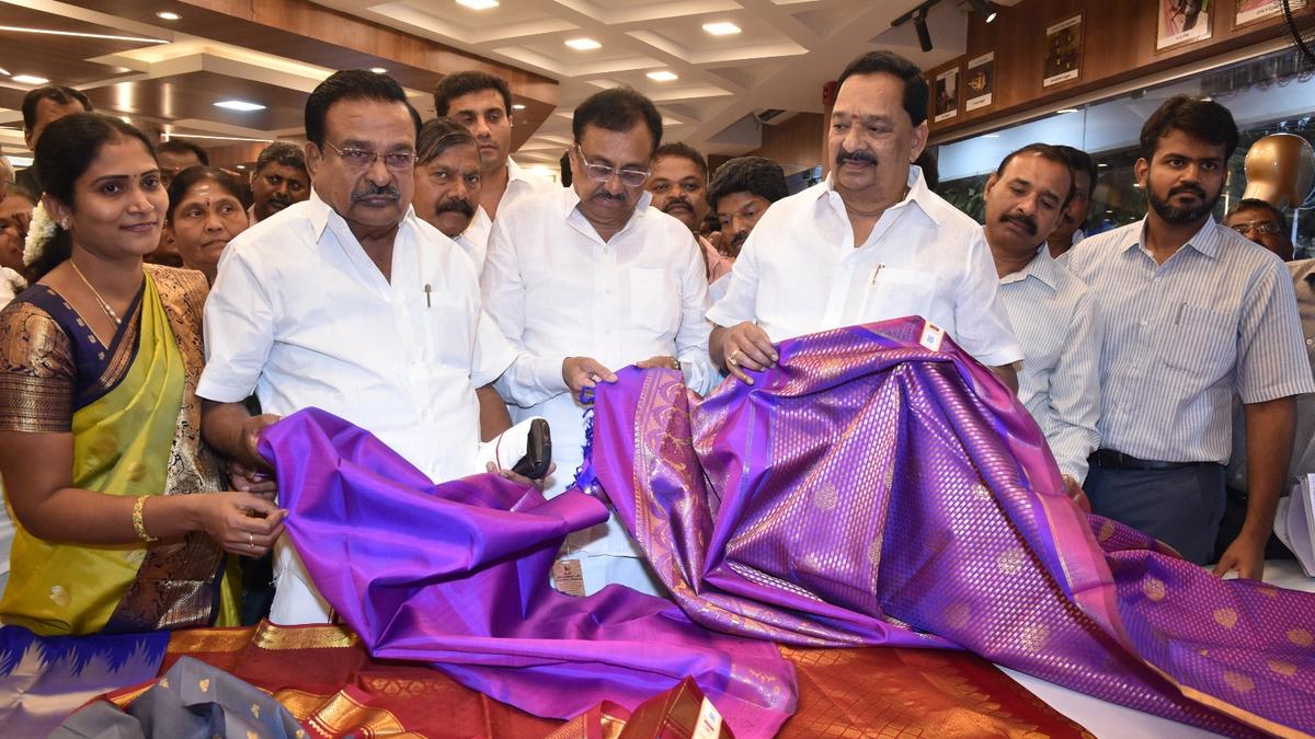 Renovated Co-optex showroom inaugurated in Erode