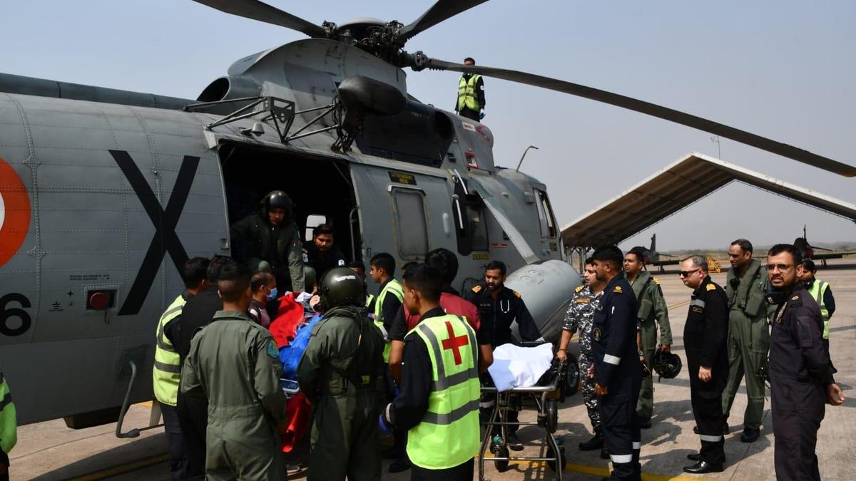 Indian Navy rescues critically ill Japanese sailor 200 km off Visakhapatnam coast