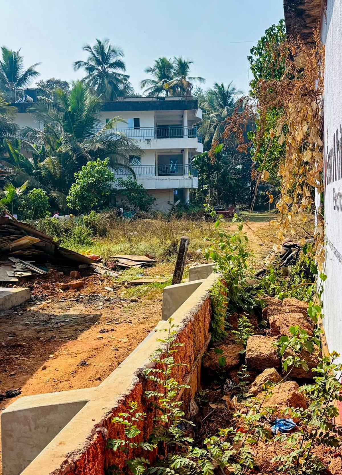 The house where Elena Kasthanova lived in Arambol, North Goa. Photo: Special Arrangement