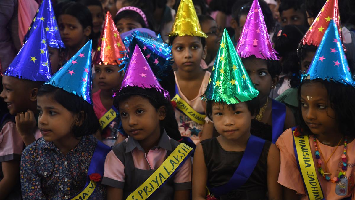 Colourful start to new academic year in Ernakulam