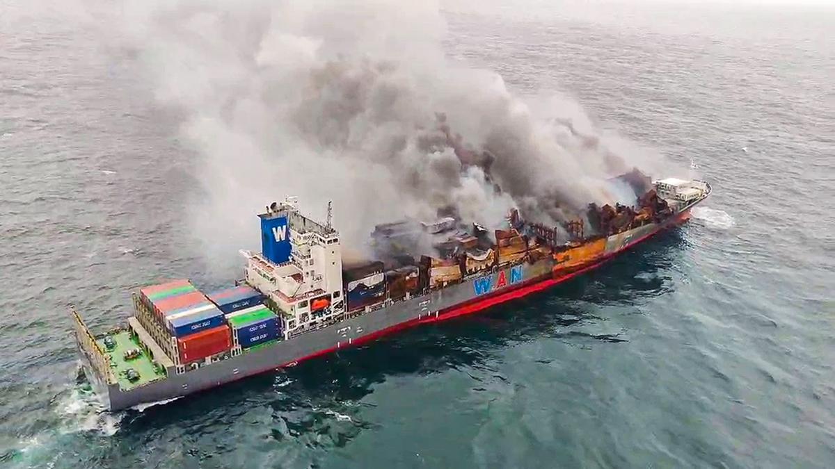 Fire aboard Singapore-flagged ship partially contained: DGS