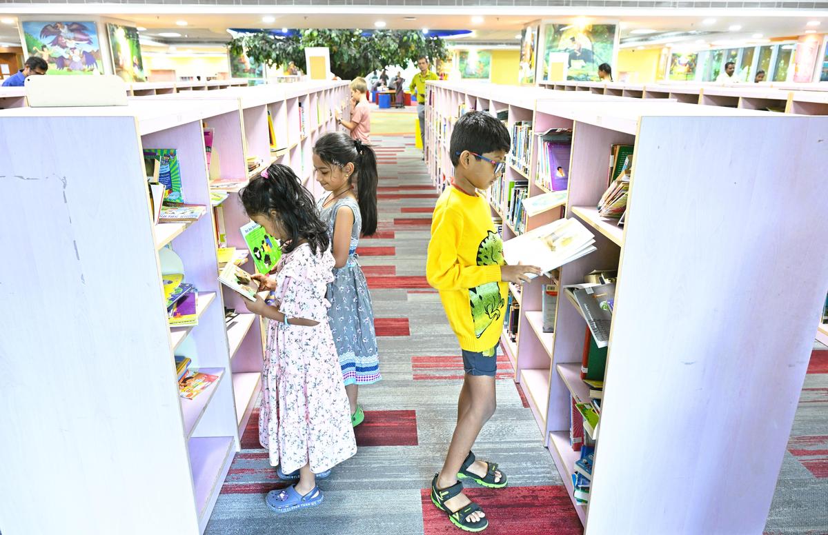 A librarian in Chennai said that not many children visit her library, but those who do are very interested in the picture books