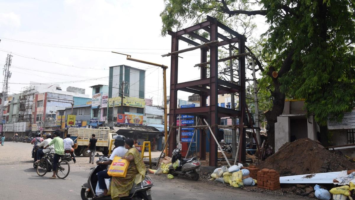 Modern traffic police booths to come up in Tiruchi city The Hindu