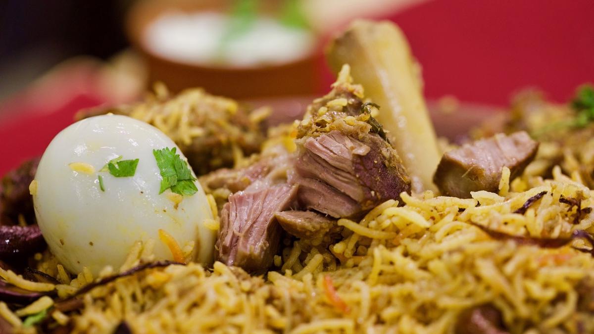 Long grained biriyani  popular in southern Kerala is intertwined with the story of Travancore