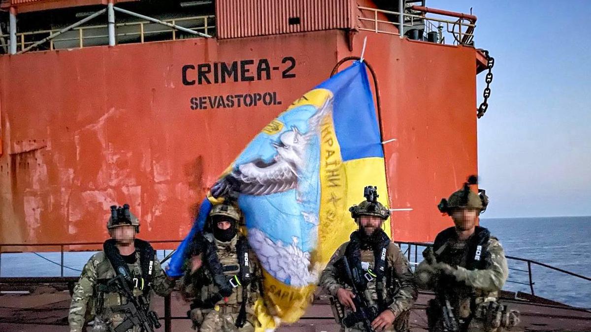 Ukraine claims to recapture Black Sea oil platforms seized during Crimea's annexation