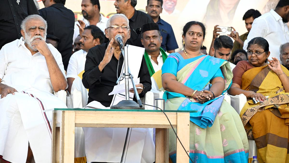 Voters have the responsibility to save democracy by defeating Modi in 2024 polls: Veeramani