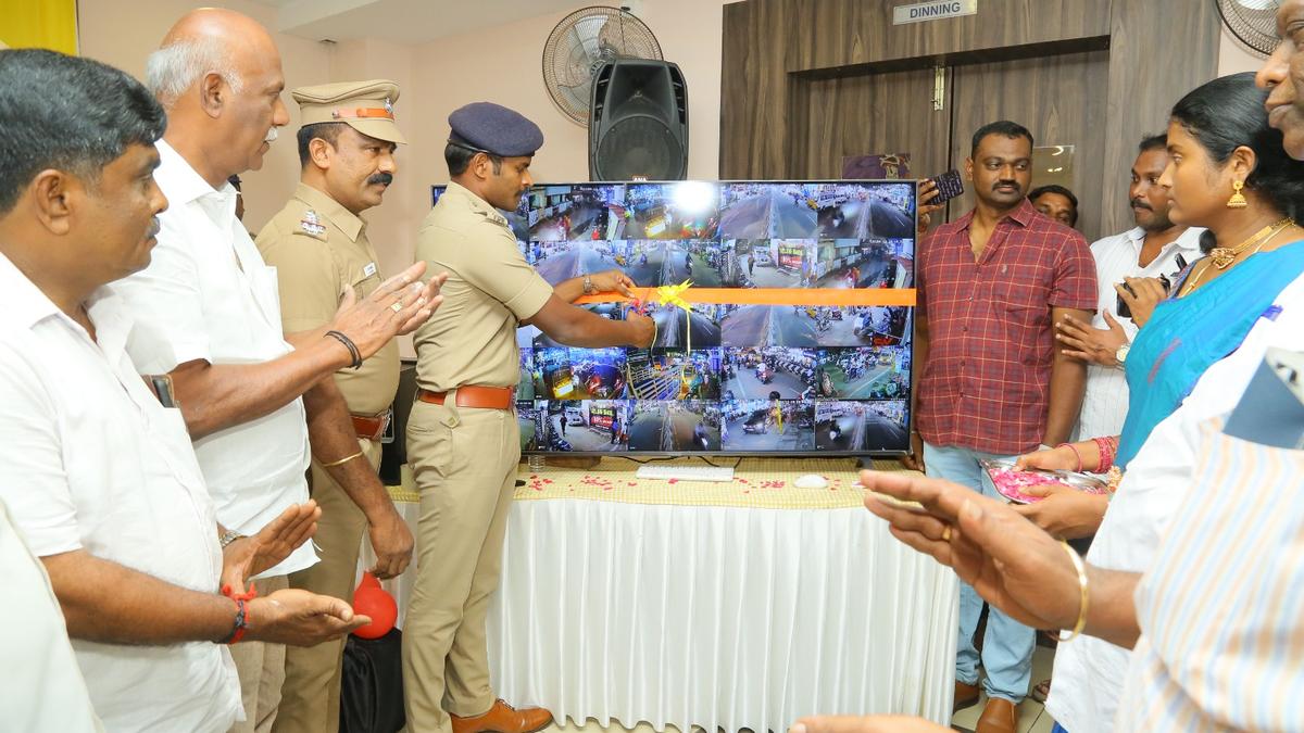 More surveillance cameras come up at Kavundampalayam in Coimbatore