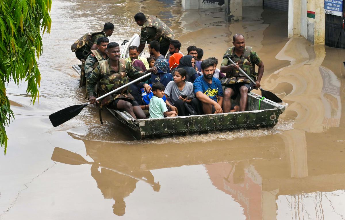 Rain havoc | Relief measures going on war footing in Punjab and Haryana -  The Hindu