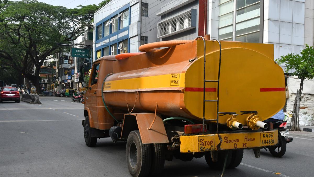 Tankers cater to 25% of demand for water in Bengaluru, says Deputy CM D.K. Shivakumar