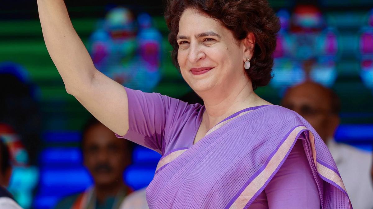 Priyanka Gandhi declares assets worth ₹12 crore