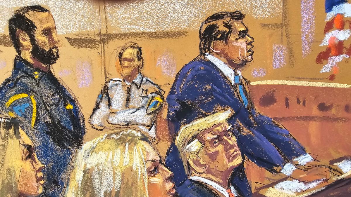 Key witness lied on stand, Trump lawyer tells jurors during closing arguments in hush money trial