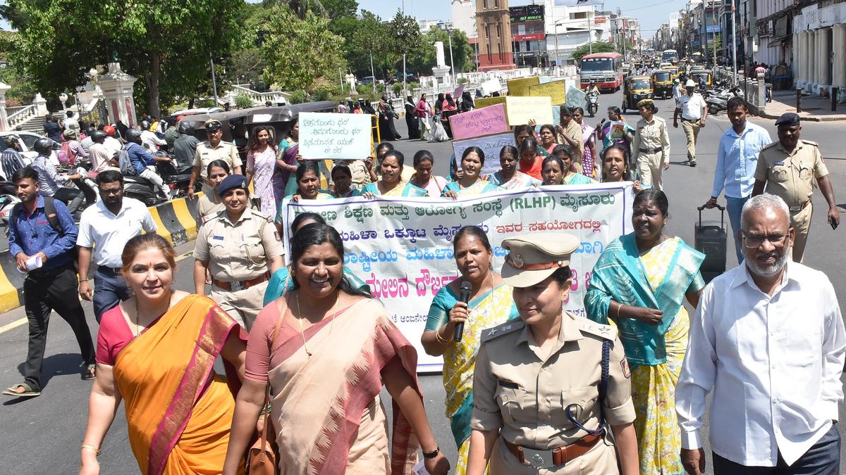 Rural Literacy and Health Programme conducts jatha on women’s rights