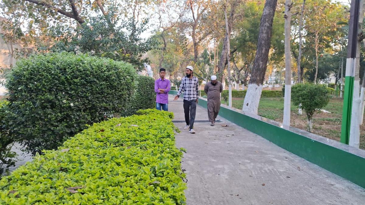 Home of the dead being transformed into a park for the living in Gaya