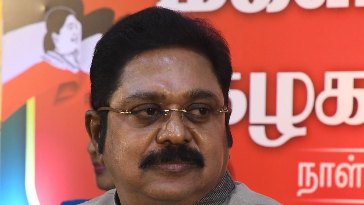 Dhinakaran reiterates opposition to move Kallar reclamation schools under Directorate of School Education