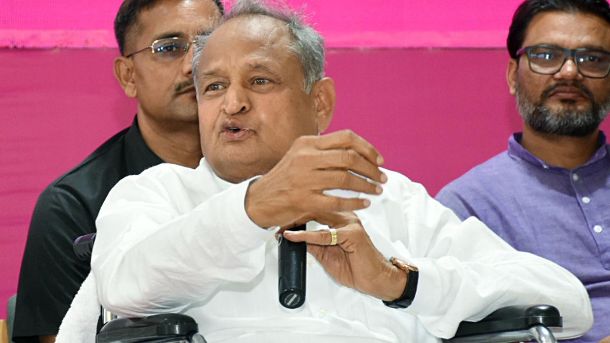 Gehlot hits out at Modi for making reference to Rajasthan in Manipur comments